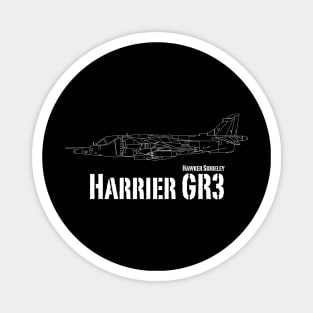 Hawker Harrier GR3 Magnet